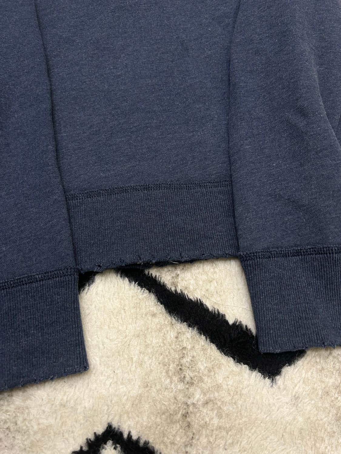 [M]아베크롬비 그런지 후드집업/네이비/기모 상품이미지5