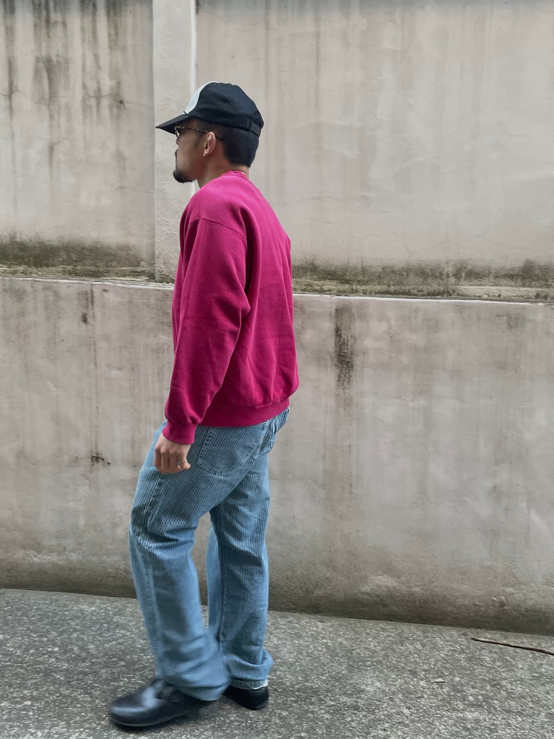 USA Made)90s Nike Small Swoosh Magenta 상품이미지7