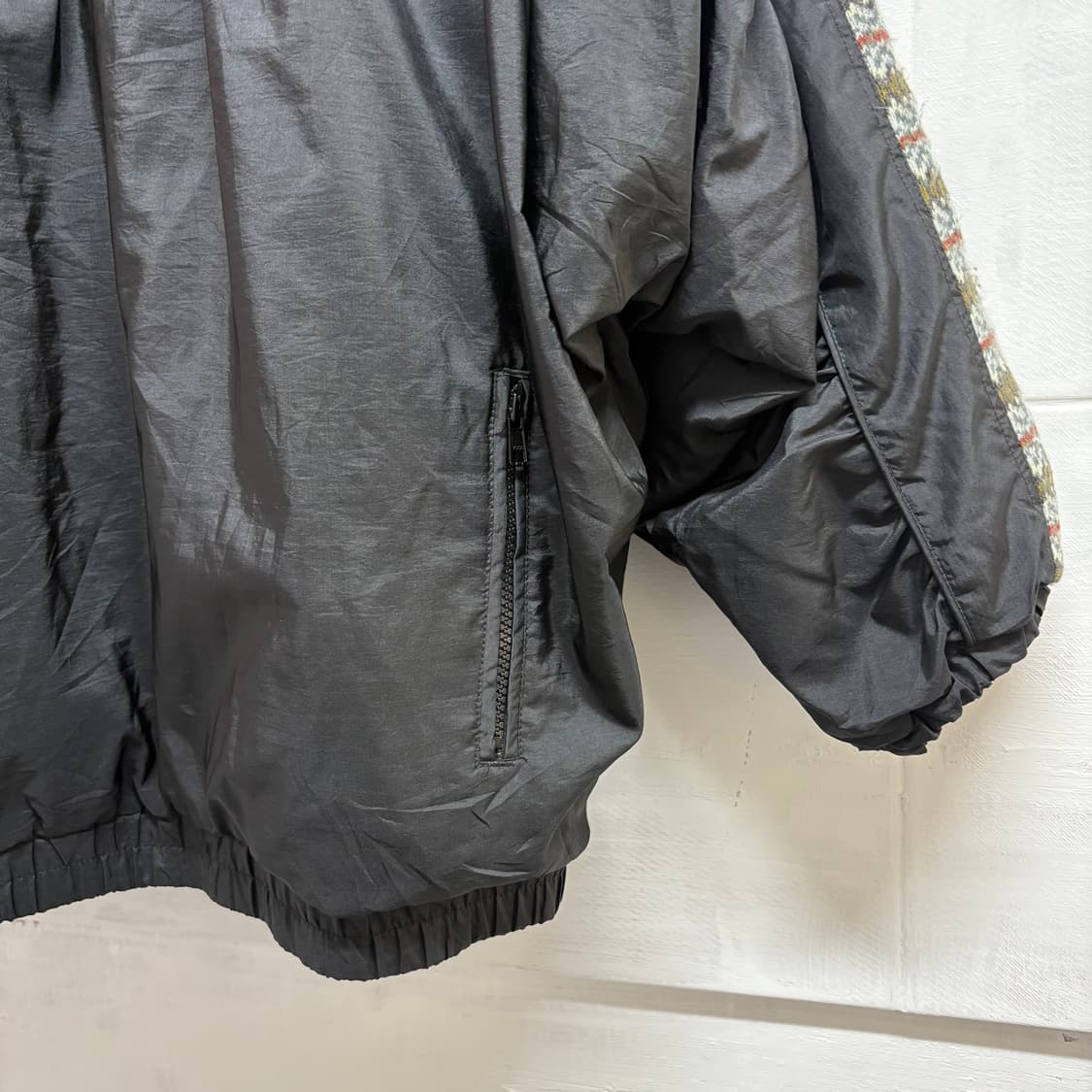 덕다운 빈티지 니트 자수 패딩 점퍼  상품이미지7