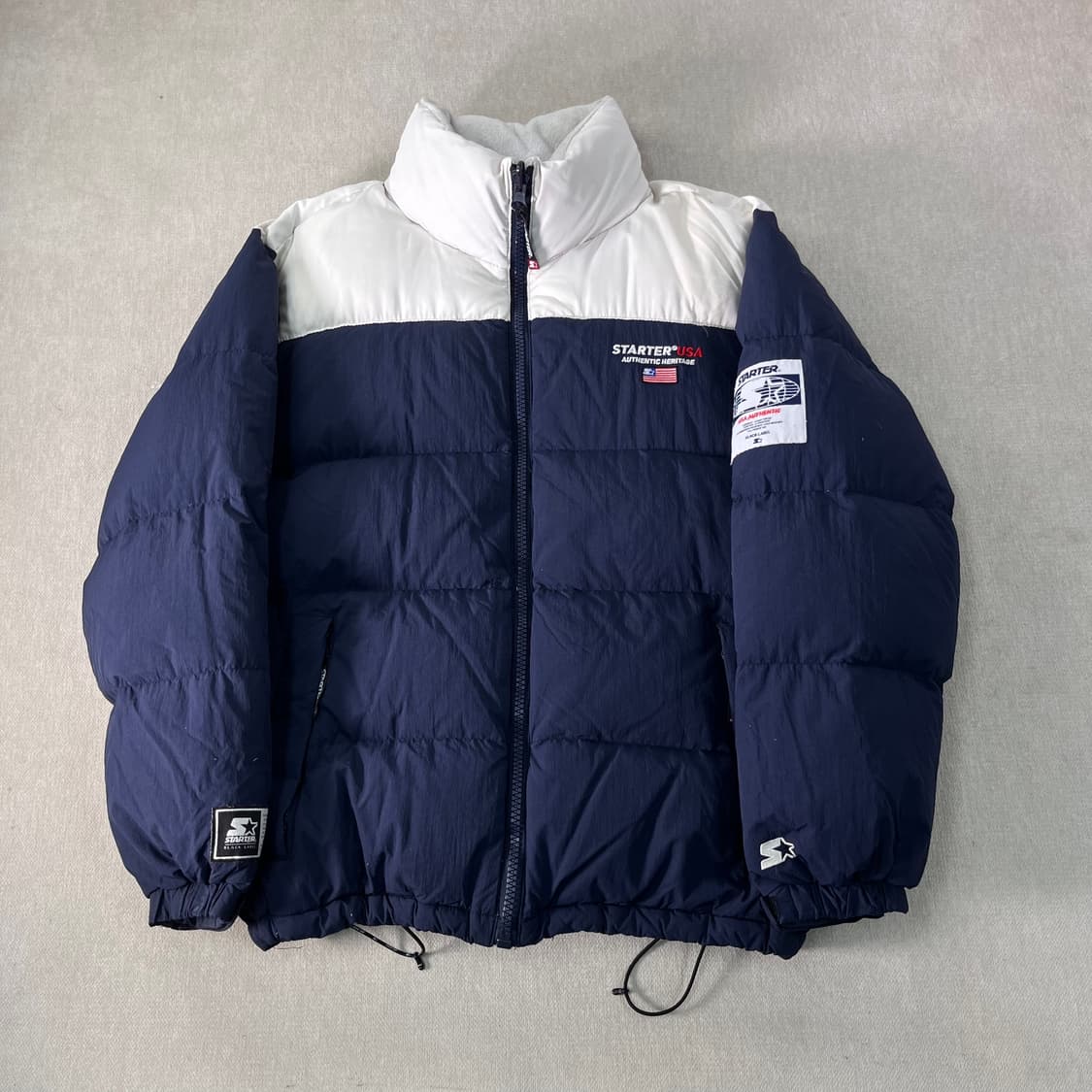 100 스타터 푸퍼 투톤 패딩 상품이미지2