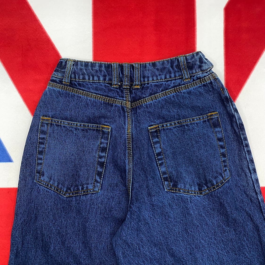 아디다스 x아이비파크 와이드데님 스냅팬츠 여성M 상품이미지6