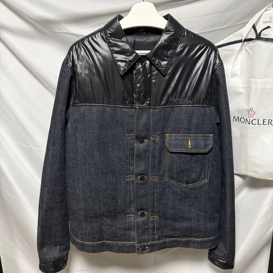 [S+급/4] 몽클레어 X 히로시 후지와라 워렌 패딩 자켓 상품이미지1