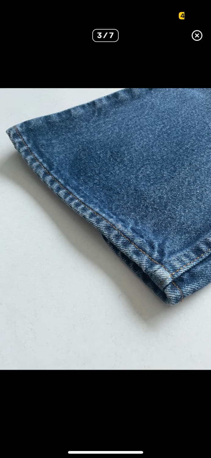 80s 빈티지 리바이스 517 오렌지탭 (진청) 상품이미지3