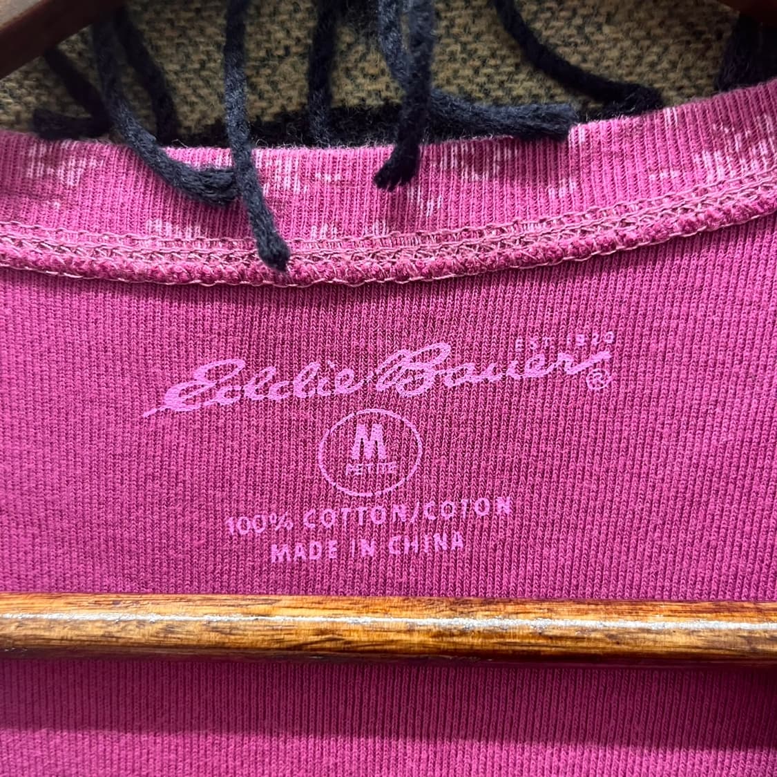 빈티지 레트로 페미닌 잔꽃 딥 퍼플핑크 스프링 스판 반팔티 K0047 상품이미지5