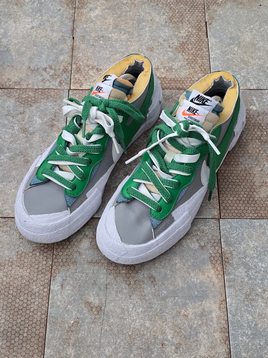 (245)나이키 사카이 블레이저 로우 그린 상품이미지1