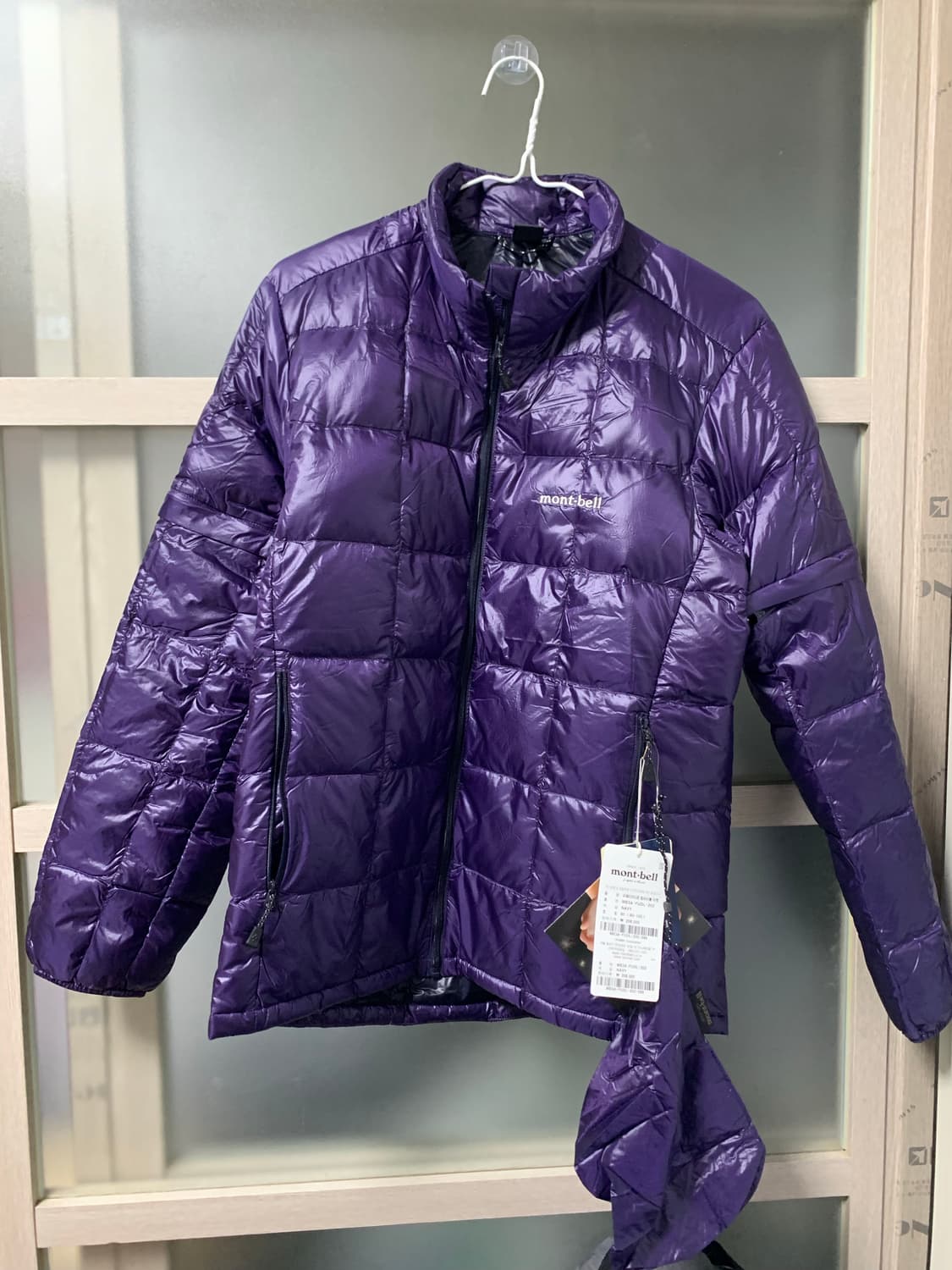 몽벨 슈페리어 다운 자켓 경량패딩 S (쉬이즈큐트 현아님 패딩) 상품이미지4