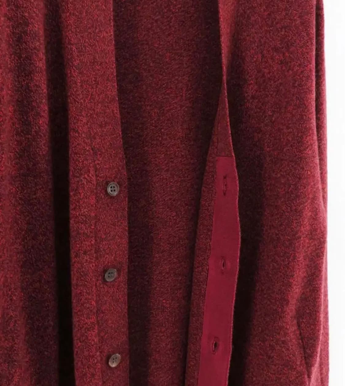 헤릴 홀가먼츠 가디건 브라운 2사이즈 탭채 새상품 판매 상품이미지4