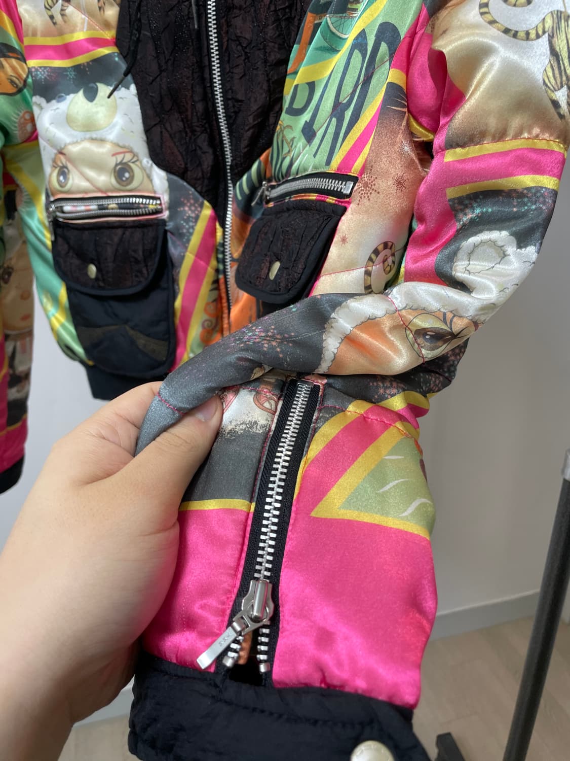 (40) Custo 쿠스토 바로셀로나 아이코닉 패턴 후드 점퍼 상품이미지3