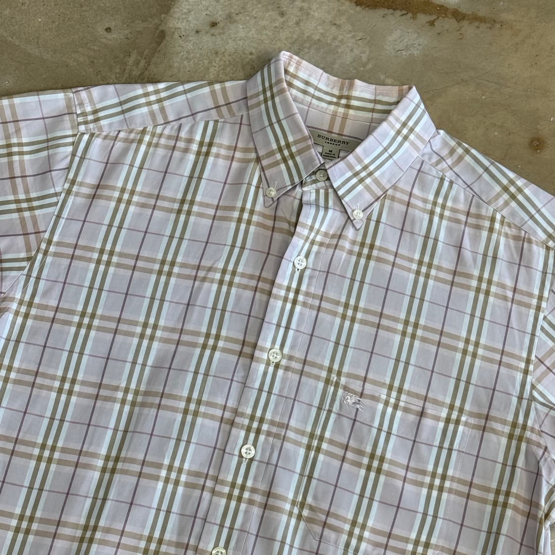 M 버버리 노바체크 반팔셔츠 상품이미지1