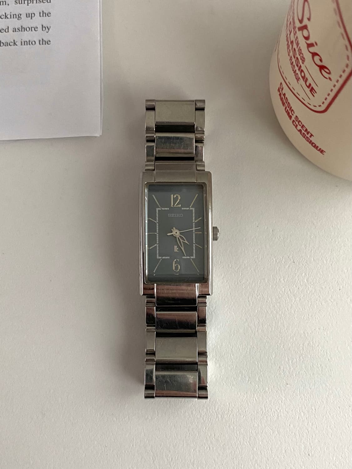 Seiko 세이코 스퀘어 쿼츠 상품이미지1