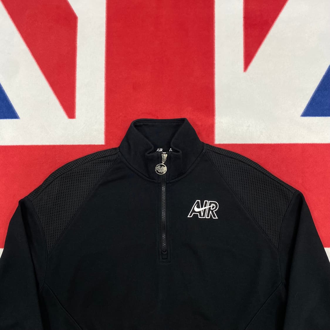 나이키 반집업 크롭 맨투맨 여성M  상품이미지3