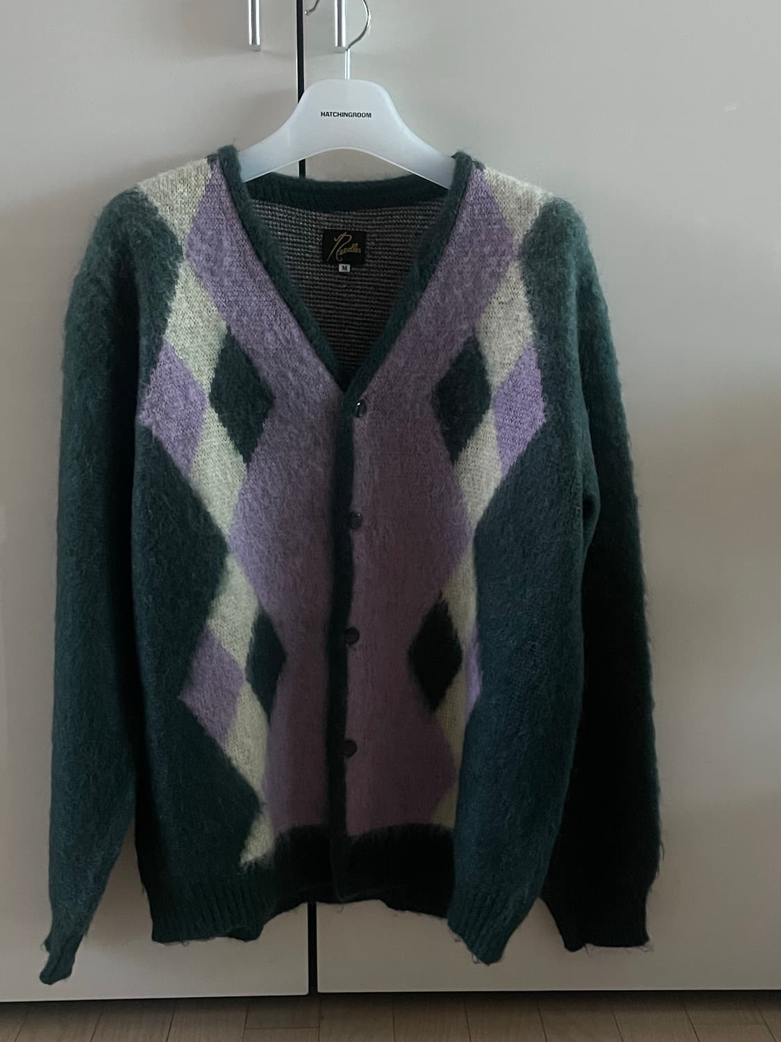 Needles 모헤어 다이아몬드 가디건 M 상품이미지1