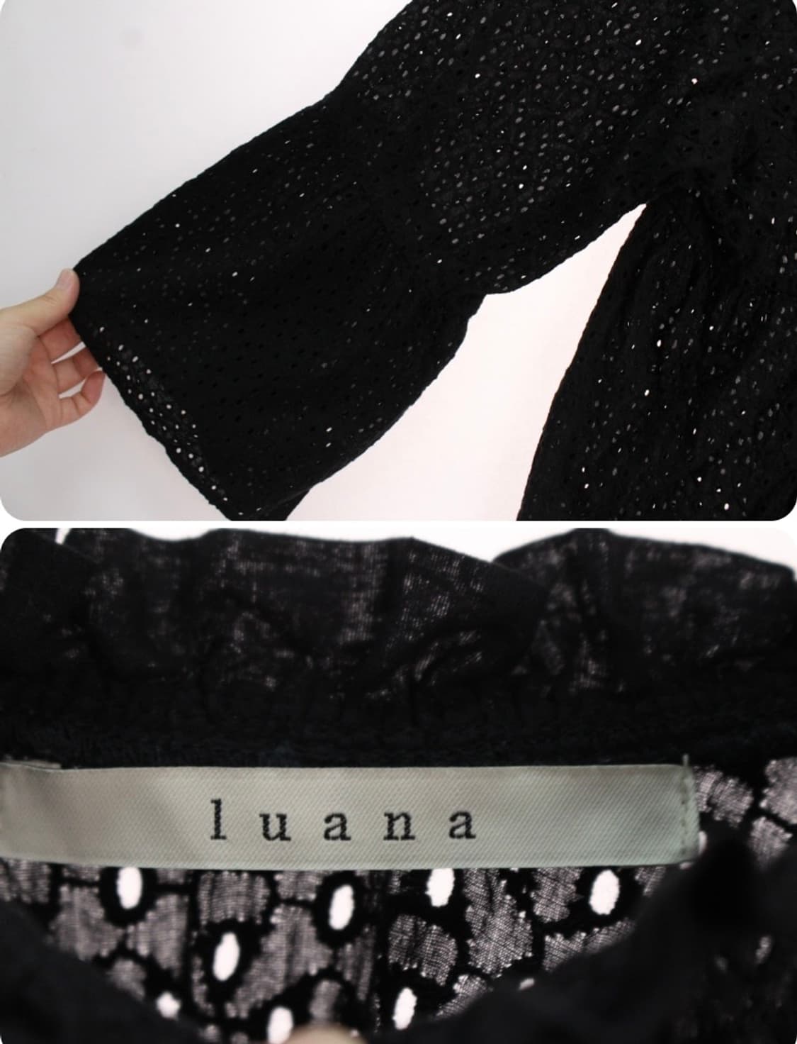 펀칭 블라우스 상품이미지3