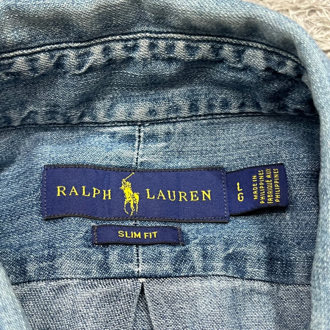 [100-105] 폴로 랄프로렌 데님셔츠 상품이미지3