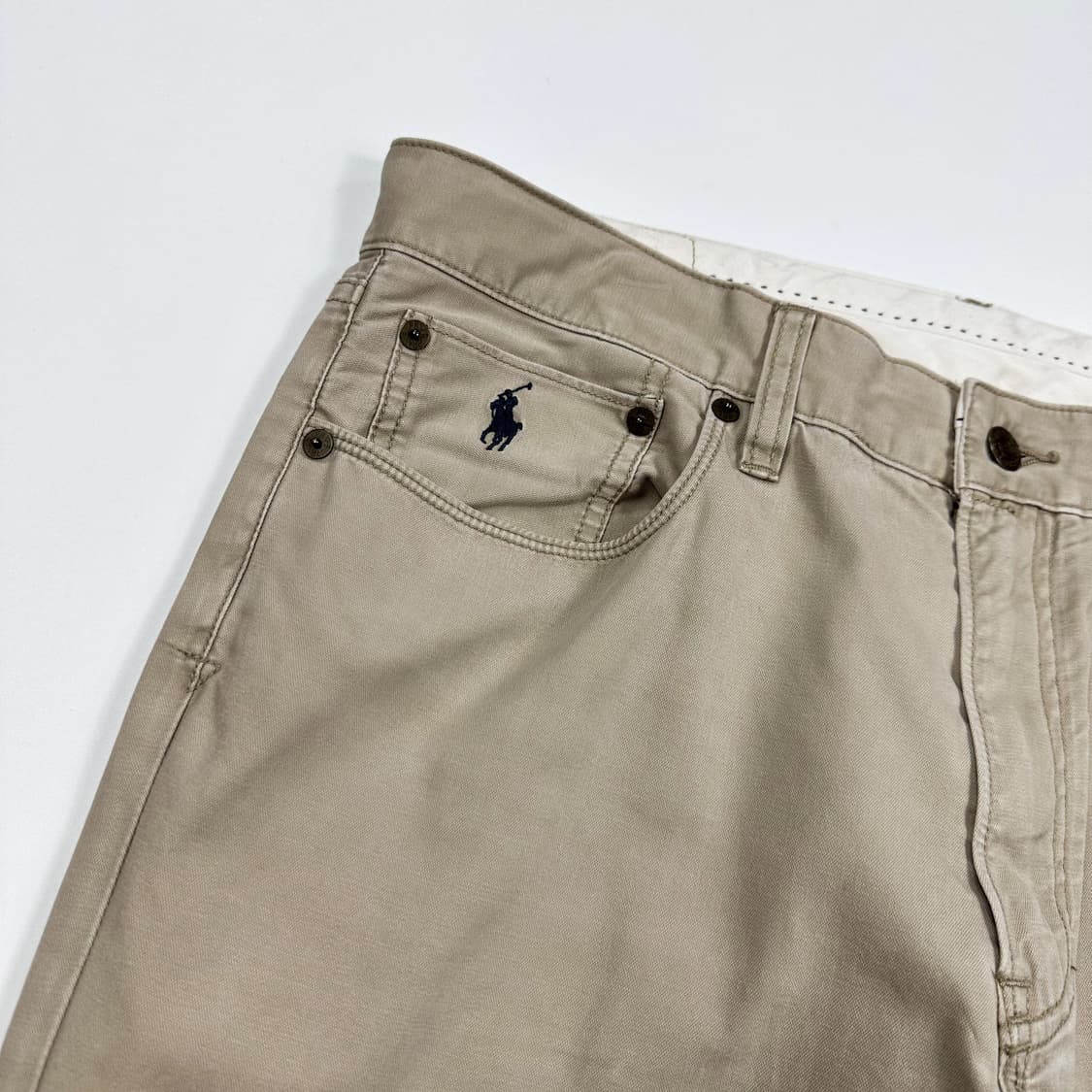 34 폴로 랄프로렌 레귤러 슬림핏 치노팬츠 베이지 상품이미지4