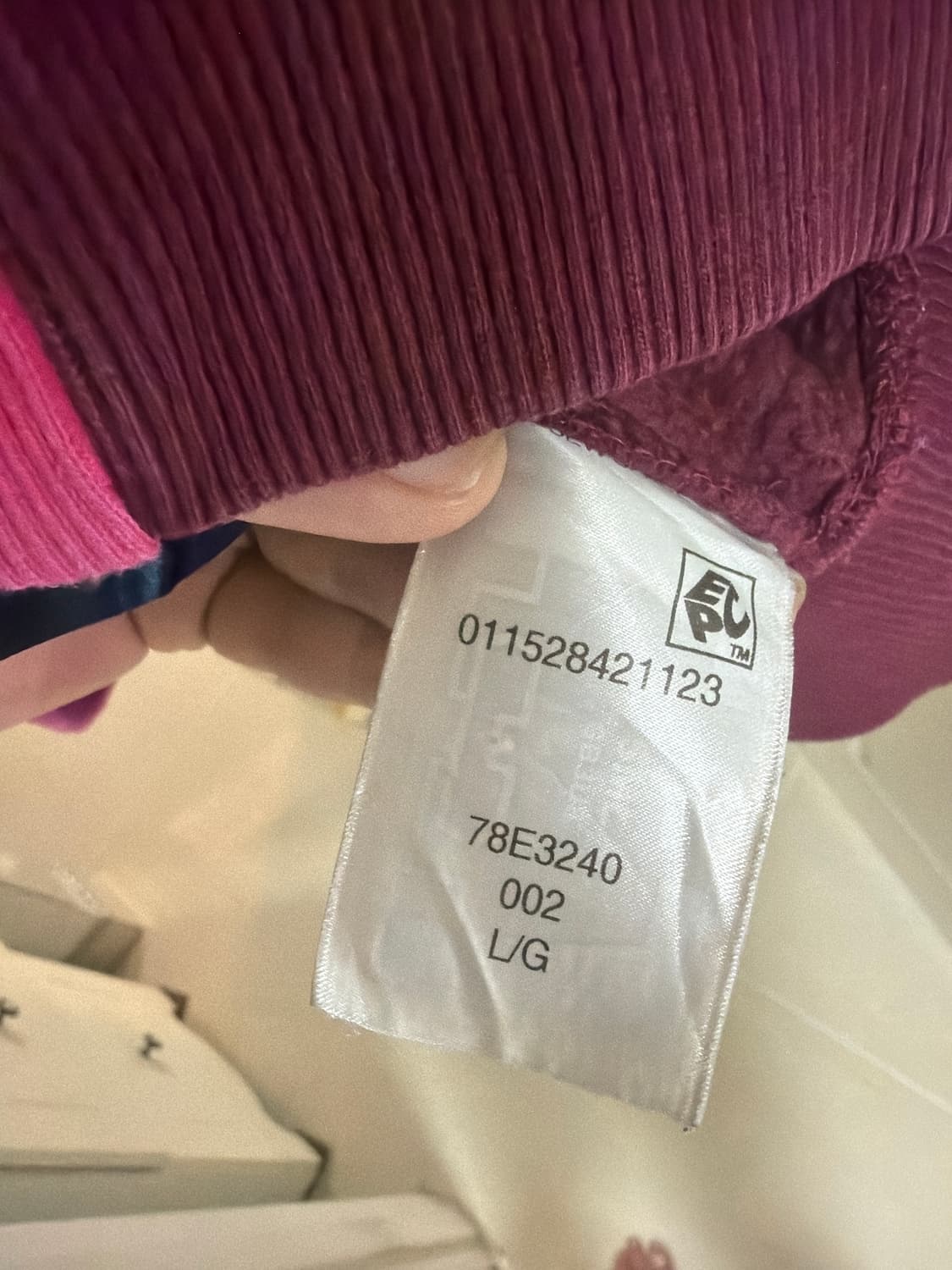 타미힐피거 레드&버건디 후드티 상품이미지5