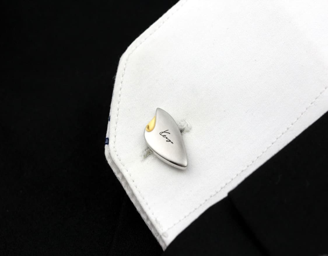 겐조 A등급 5.4cm 남자 명품 넥타이핀 커프스 세트 상품이미지9