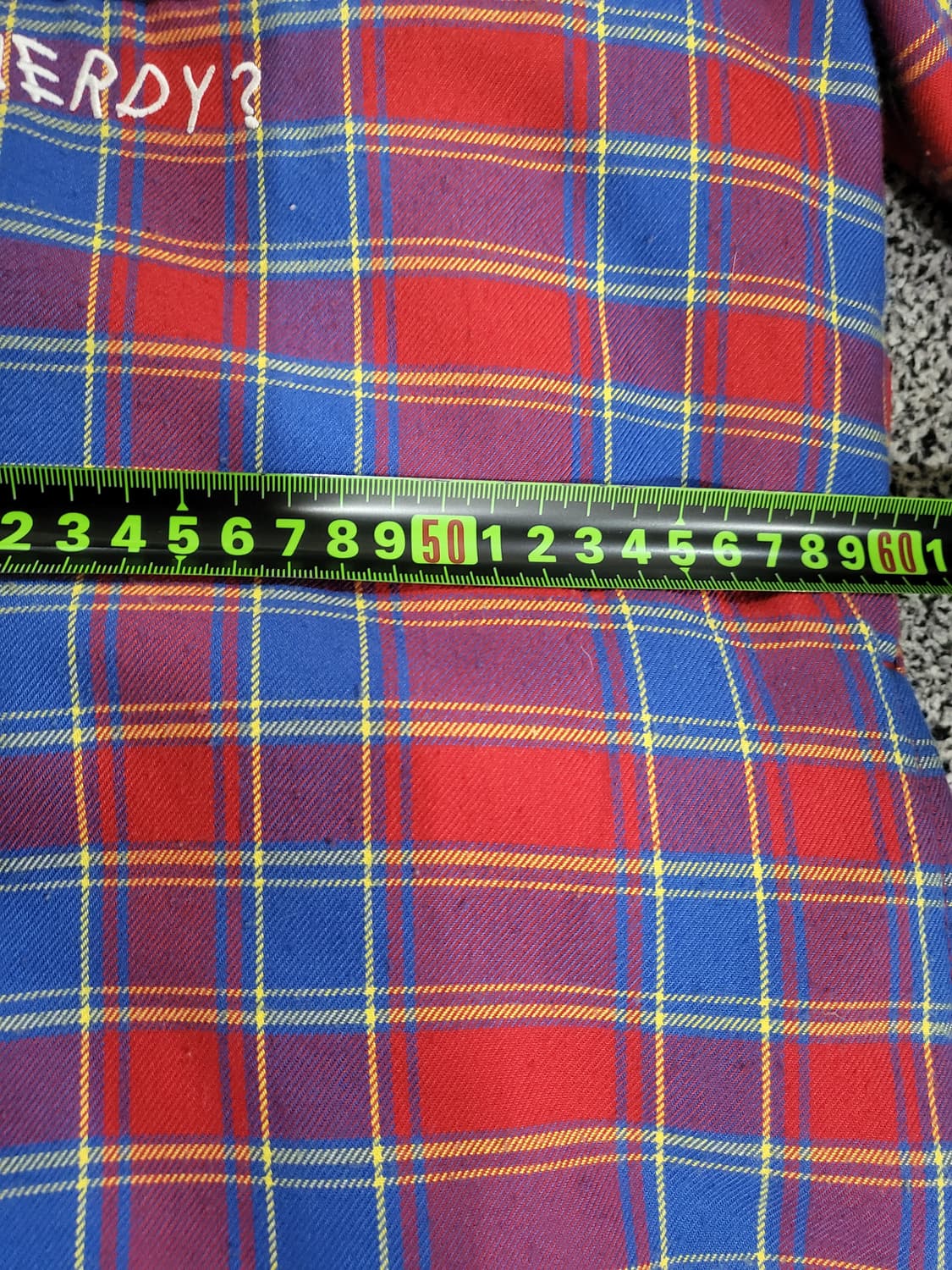 널디 체크무늬 셔츠자켓  상품이미지8