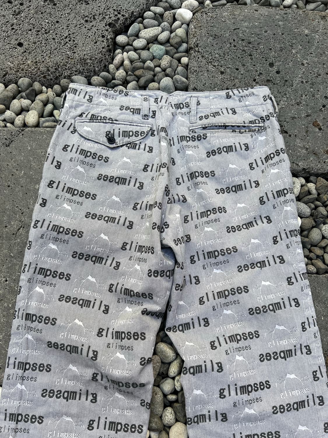 (32인치)KOLOR LETTERING WORK PANTS 컬러비콘팬츠 상품이미지8
