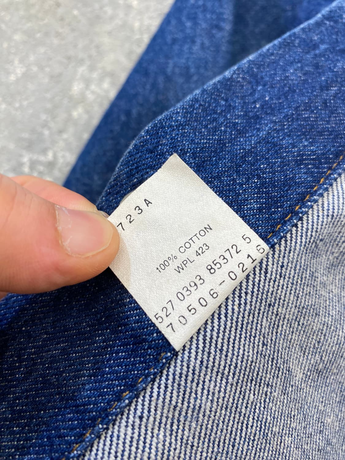 [46] 90s USA Levi's 미국제조 3세대 데님자켓 상품이미지9