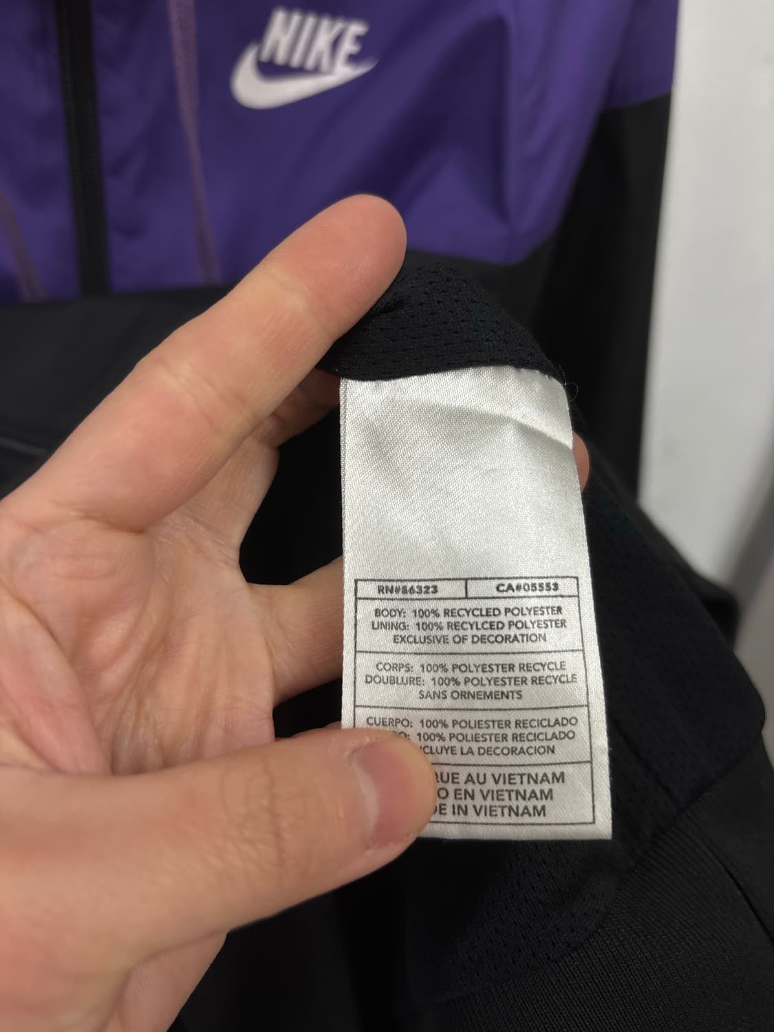 나이키 윈드러너 후드바람막이 상품이미지6