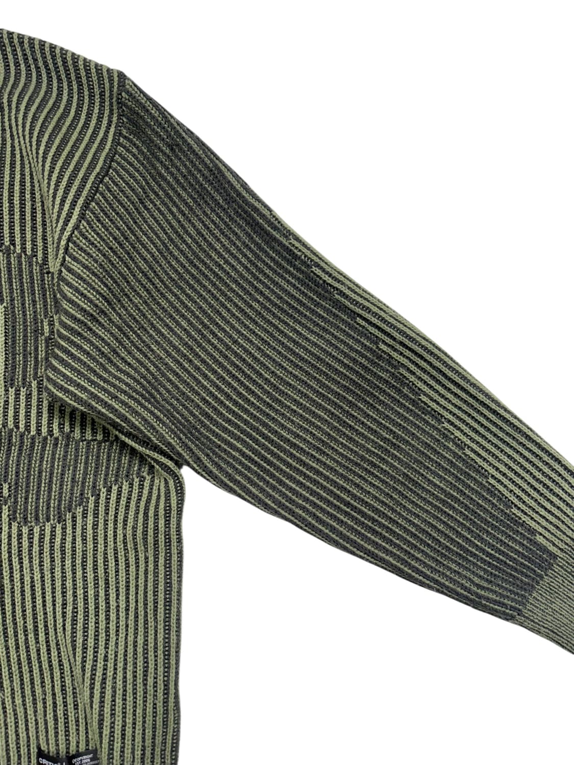 크리틱 니트 카키 상품이미지6