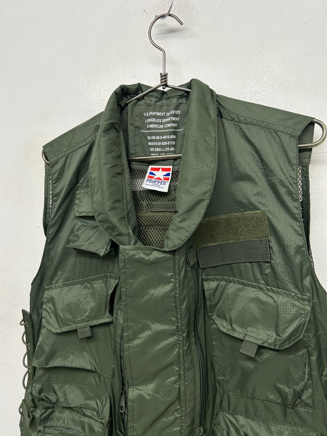 1998 프로퍼 US DOJ 택티컬 메쉬 베스트 상품이미지2