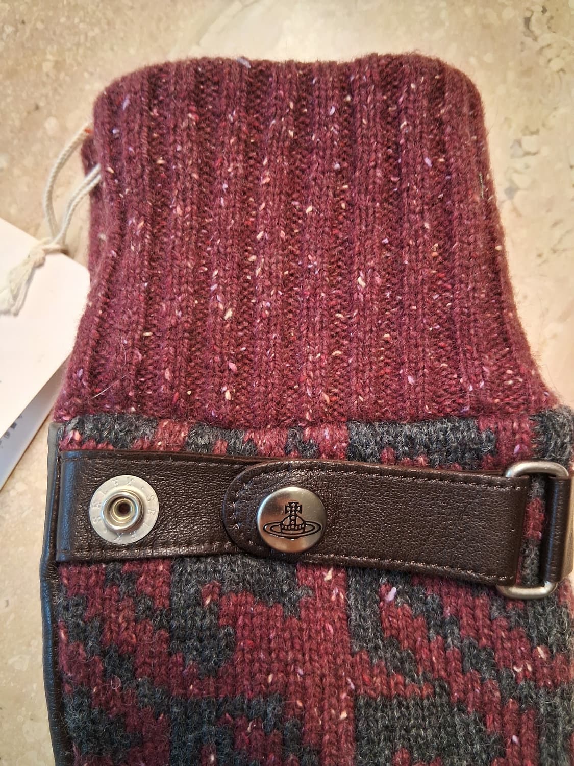 비비안웨스트우드 남성 울 벨티드 장갑 (새상품) 상품이미지8