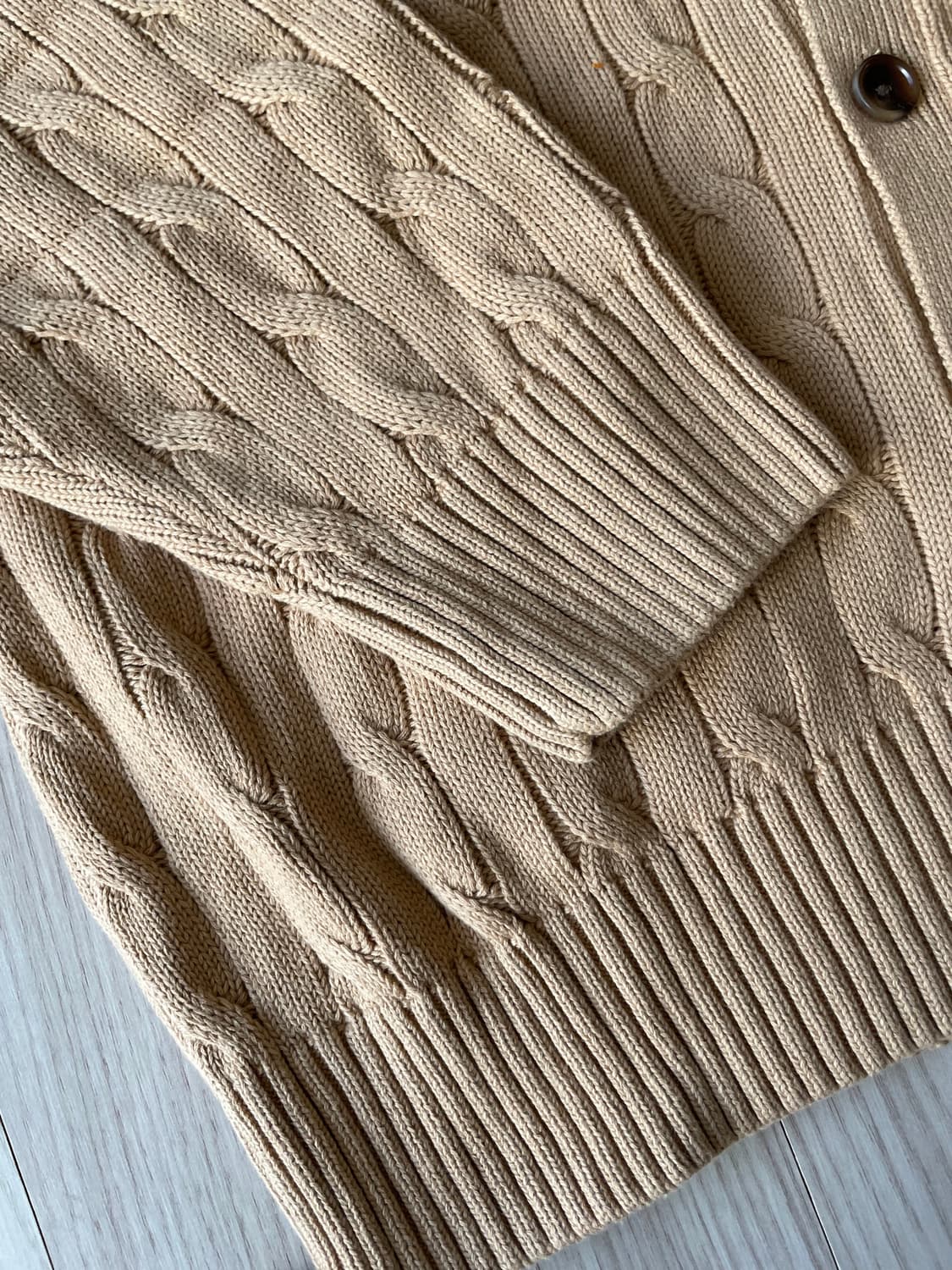 [새상품] 폴로 랄프로렌 코튼 케이블 니트 가디건 상품이미지4