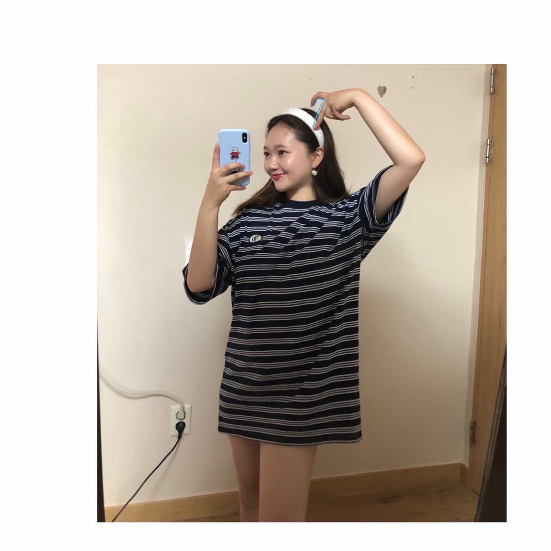 물 위를 머리띠 🦜  상품이미지5