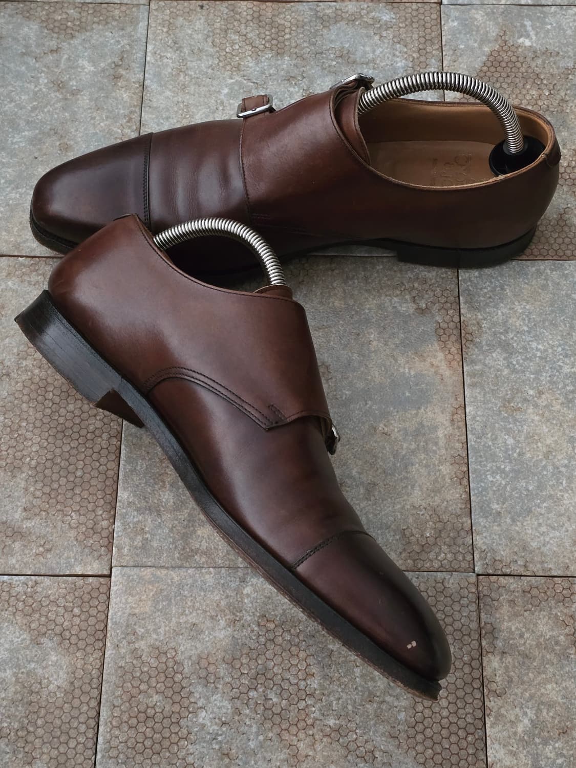 (275)크로켓 앤 존스 더블 몽크 스트랩 구두 상품이미지4