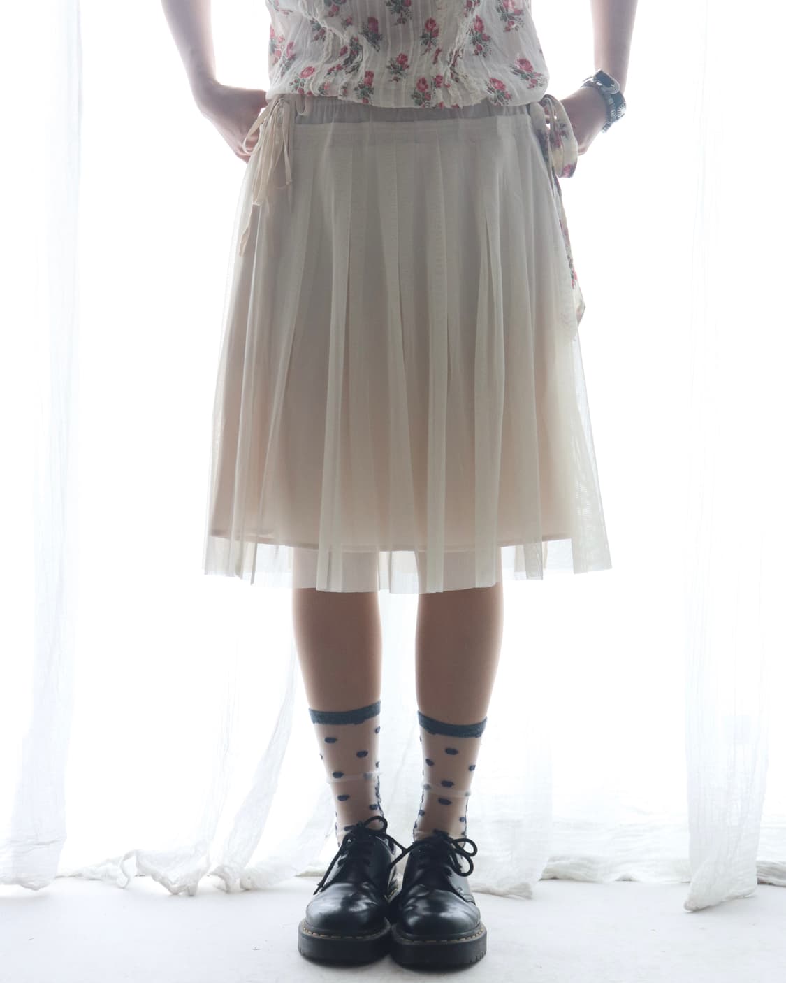 [Ray Beams] Ribbon Tulle Skirt 상품이미지6