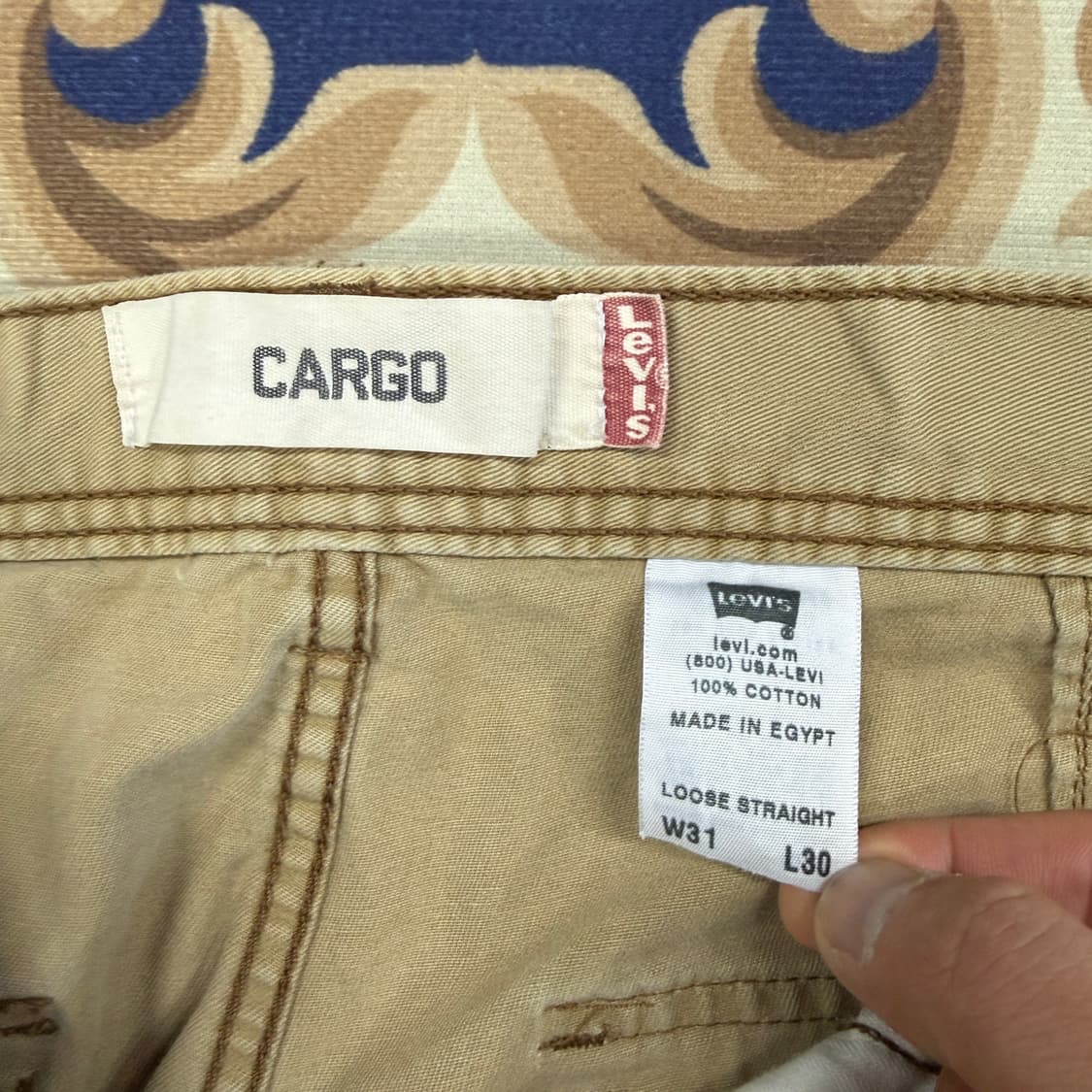 (31)00s 리바이스 Levis 카고팬츠(베이지) 상품이미지3