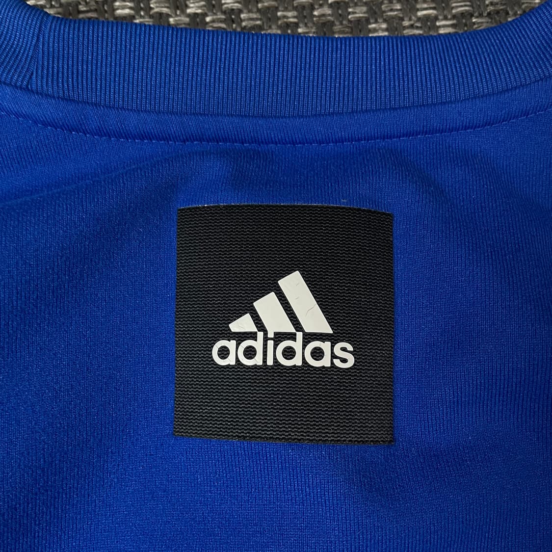 아디다스 블루 빅로고 맨투맨 상품이미지8