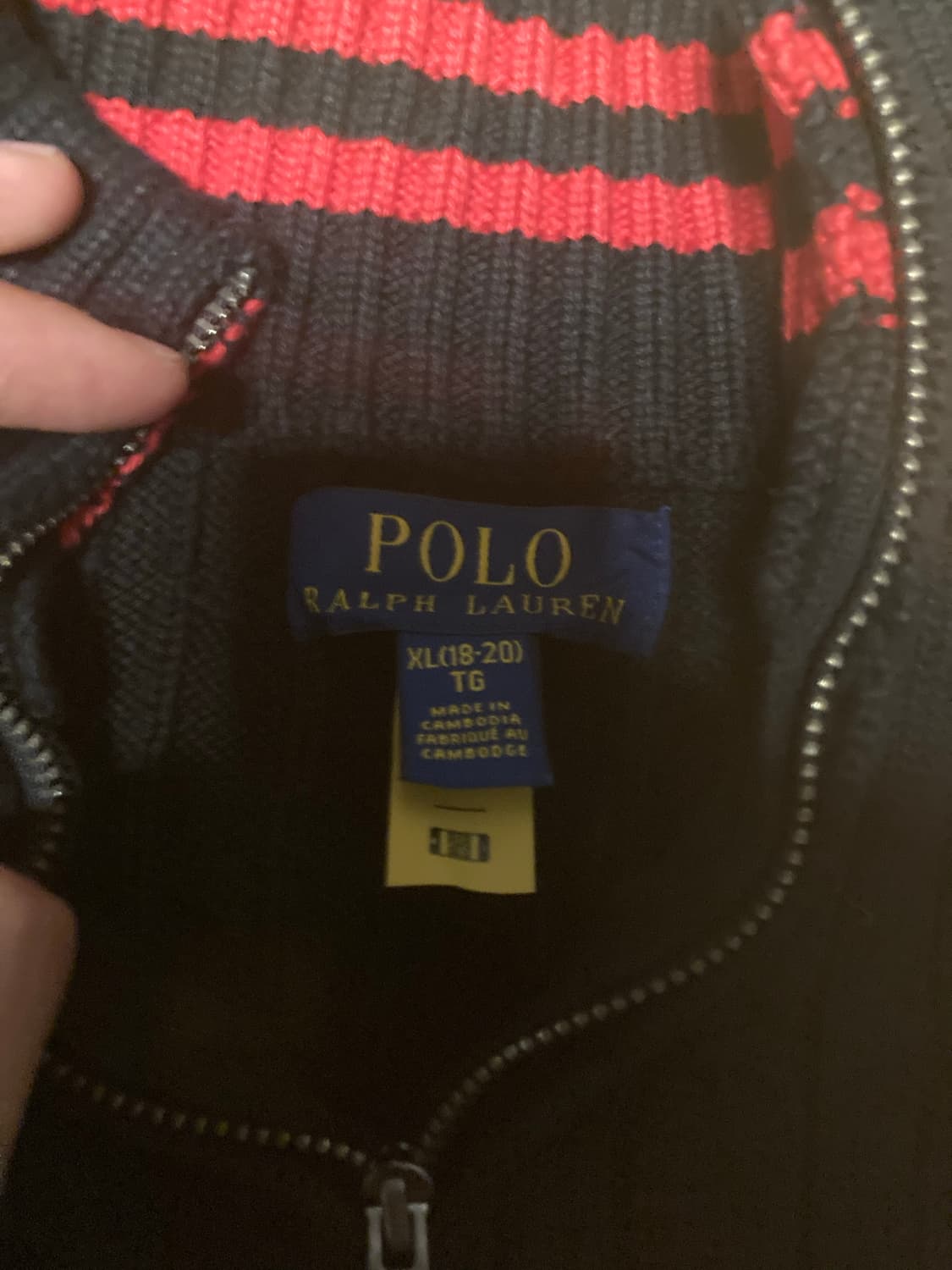 폴로 반집업  상품이미지3