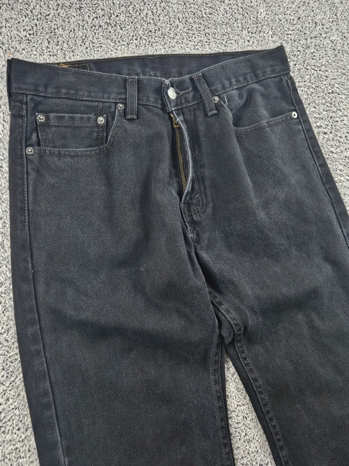 리바이스 505 블랙 데님 진 팬츠 ( 32X32 ) / 11338 상품이미지5