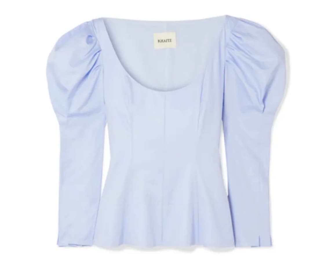 Khaite 코튼 탑 상품이미지1