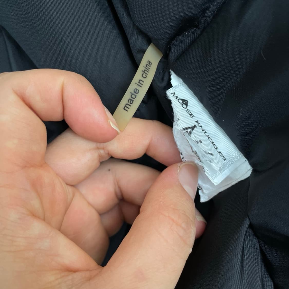 무스너클 Moose Knuckles 스틸링 다운 파카 패딩 S 상품이미지4