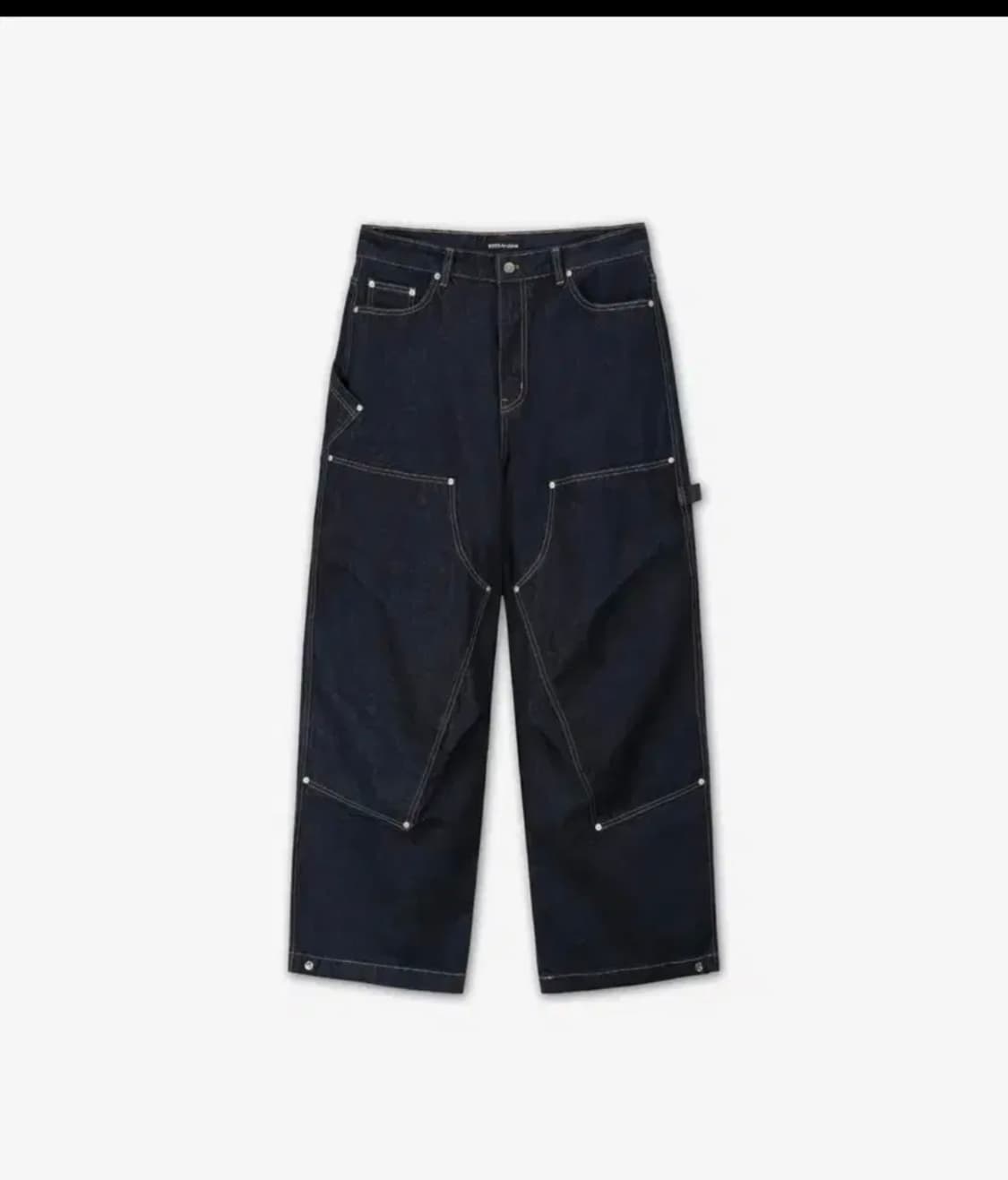 [2] 9999아카이브 더블니 데님팬츠 상품이미지2