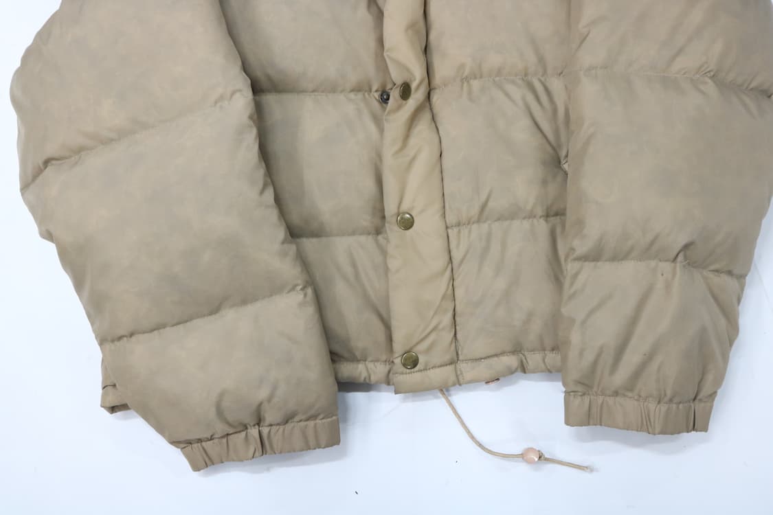 FOREST 빈티지 샌드 베이지 다운 푸퍼 자켓 M 상품이미지4
