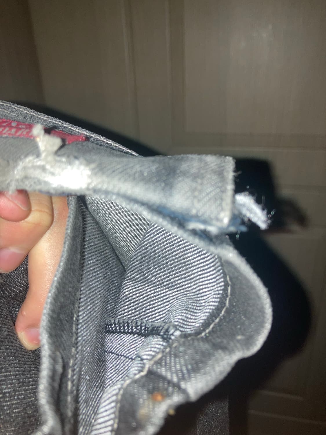 (무료배송)도그타운 블랙드래곤 용자수 데님카고 팬츠 (하자있음) 상품이미지7