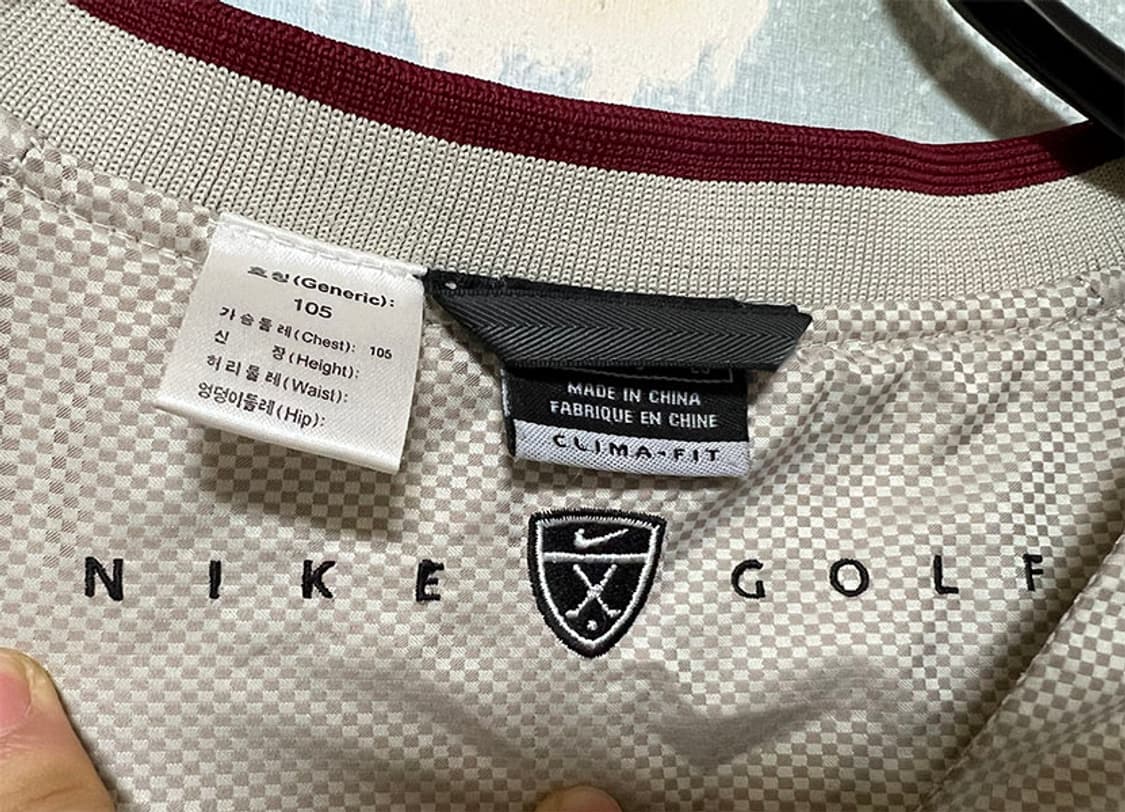 NIKE 나이키 골프 아노락 웜업 춘추 캐주얼 올드스쿨 XL 105 상품이미지3