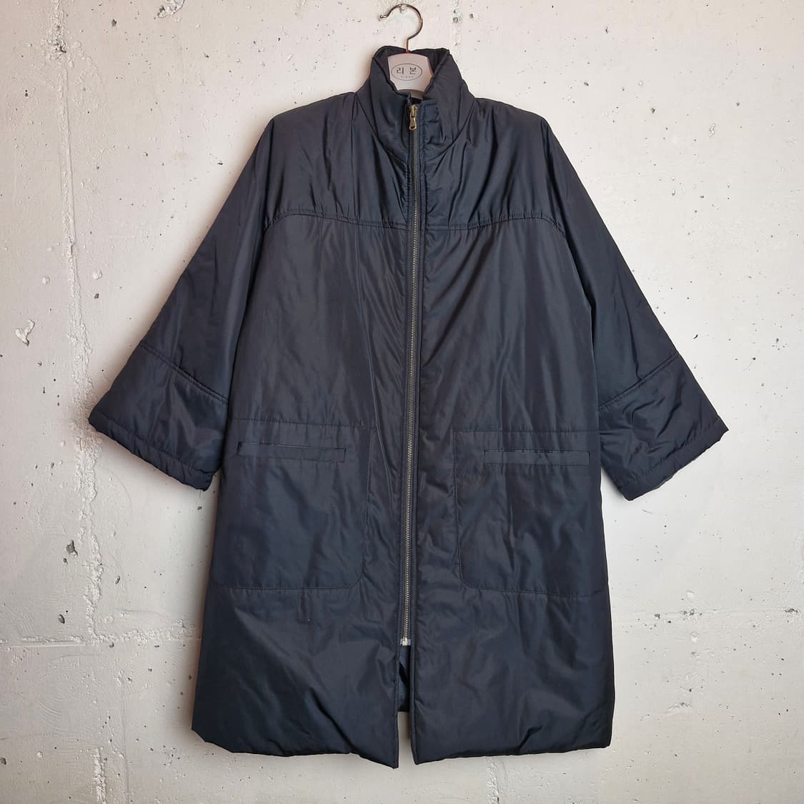 키작은 66~슬림77들 딱인 롱패딩자켓 상품이미지1