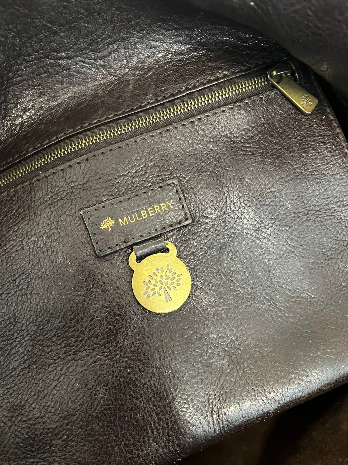 멀버리 파이톤 레더 록산느백 상품이미지6