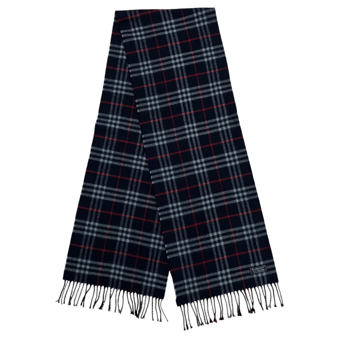 버버리 네이비 노바체크 램스울 머플러 상품이미지3