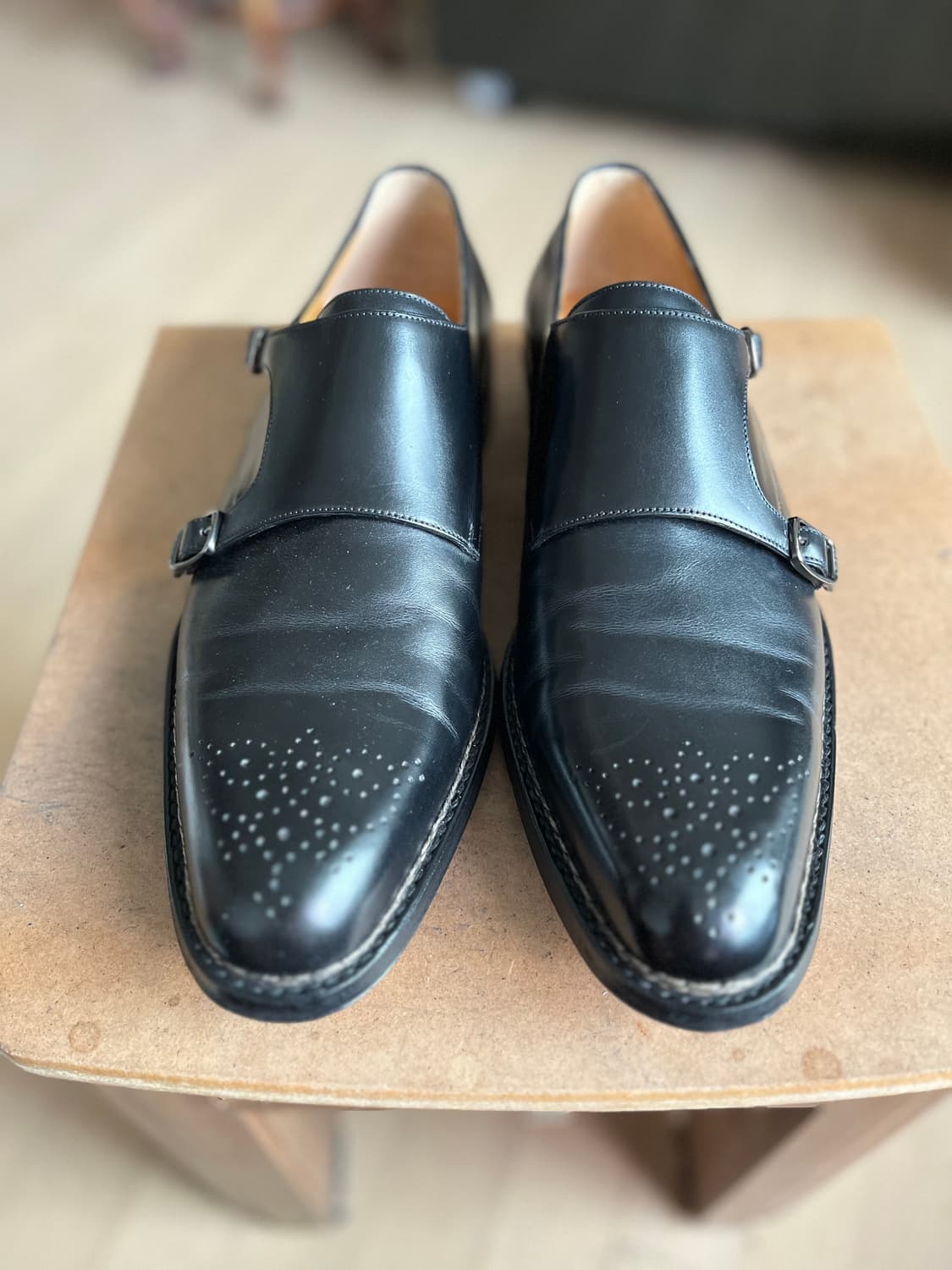 a.testoni 더블몽크 스트랩 슈즈 상품이미지2