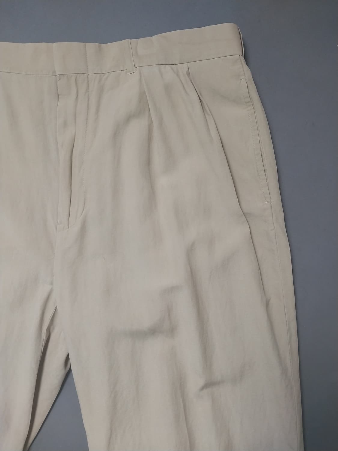 [35] 폴로 랄프로렌 실크 린넨 치노 팬츠 베이지 상품이미지4