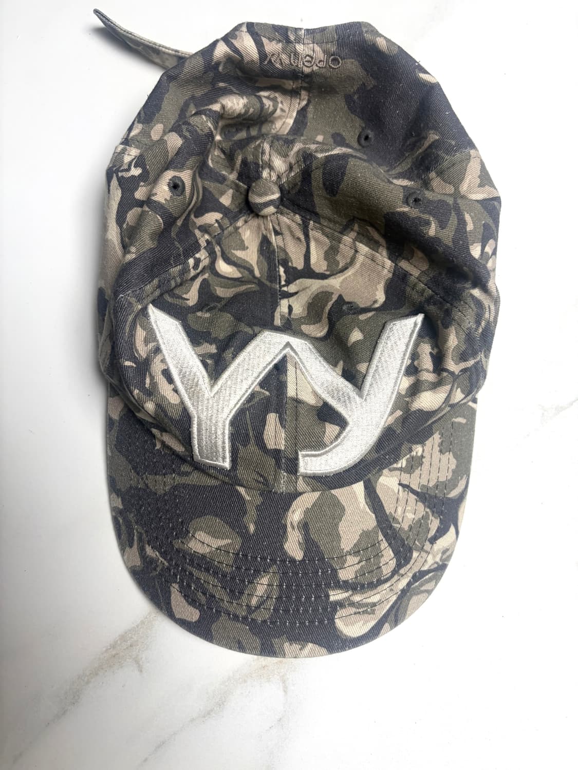 오픈 와이와이 카모 캡 카키 Open Yy Camo Ball Cap Kh 상품이미지1