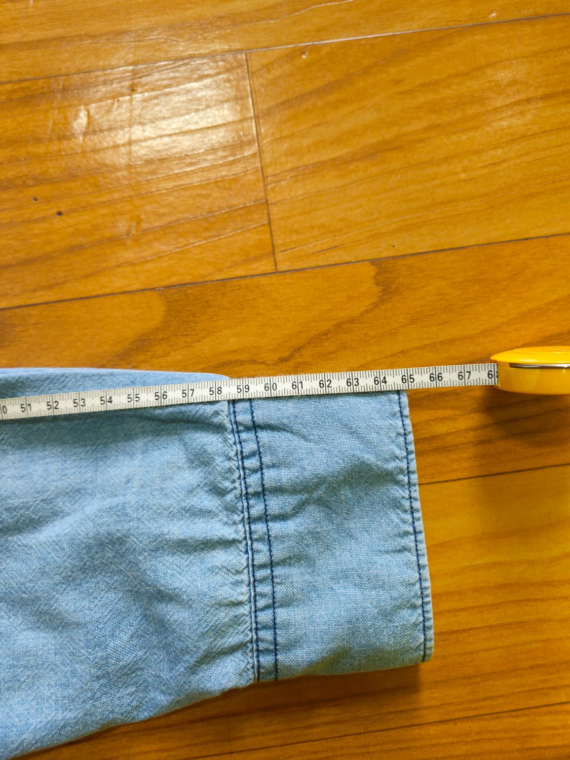 헤지스 데님셔츠 110 실착용사이즈 105+@ 상품이미지7