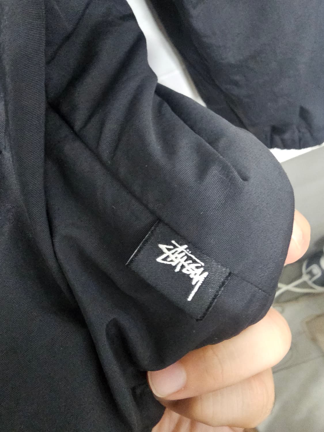 스투시 블랙 코치 자켓 상품이미지4